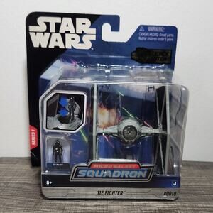 Star Wars Micro Galaxy Squadron Light Armor Tie Fighter Series 1 Chase #0010 New